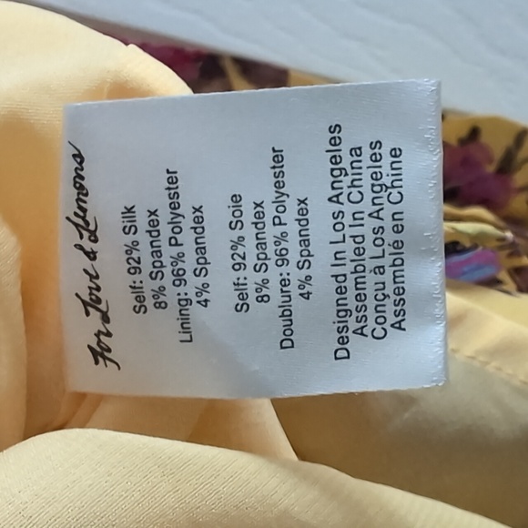 For Love and Lemons Maison Floral Maxi Dress Small NWT - Picture 7 of 7